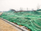 盖土网可以起到防尘、挡风抑制尘土飞扬的作用